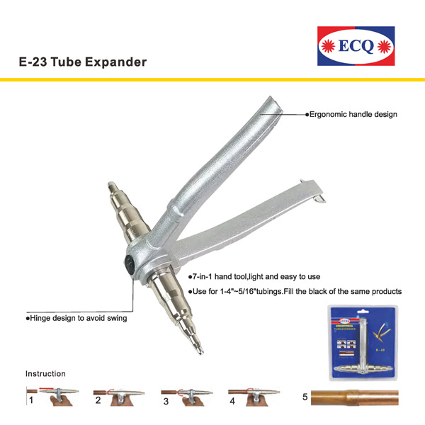 HAVC Manual tube expander E-23 copper pipe