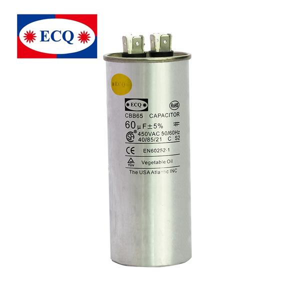 HAVC aluminum Electrolytic 450V CBB65 capacitor